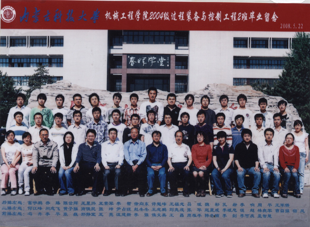 2004级过程装备与控制工程2班